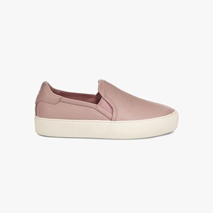 Ugg Jass Läder Gymnastikskor Dam Rosa (725614DEQ)